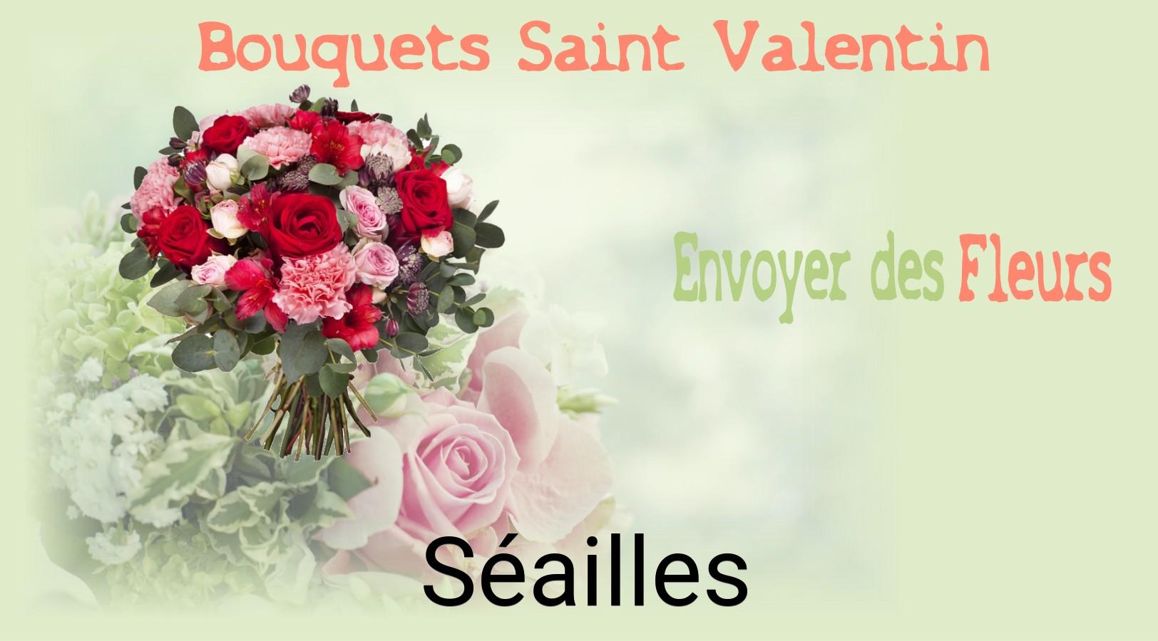 Roses de Saint-Valentin livrées à Séailles